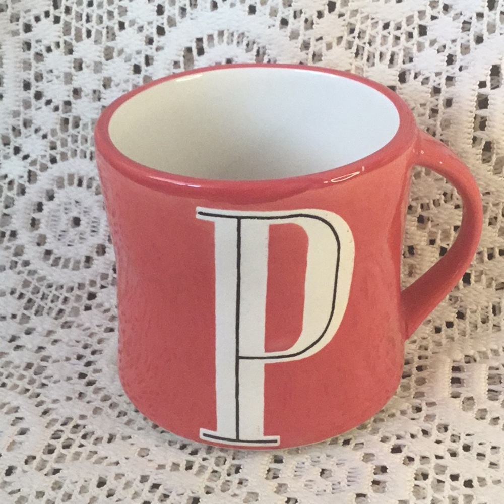 Anthropologie Mug Letter P